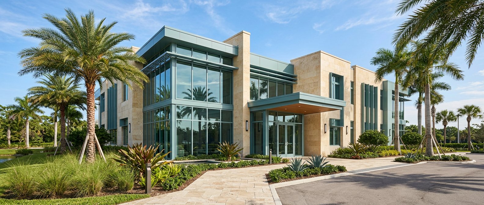 Contemporary Florida commercial property